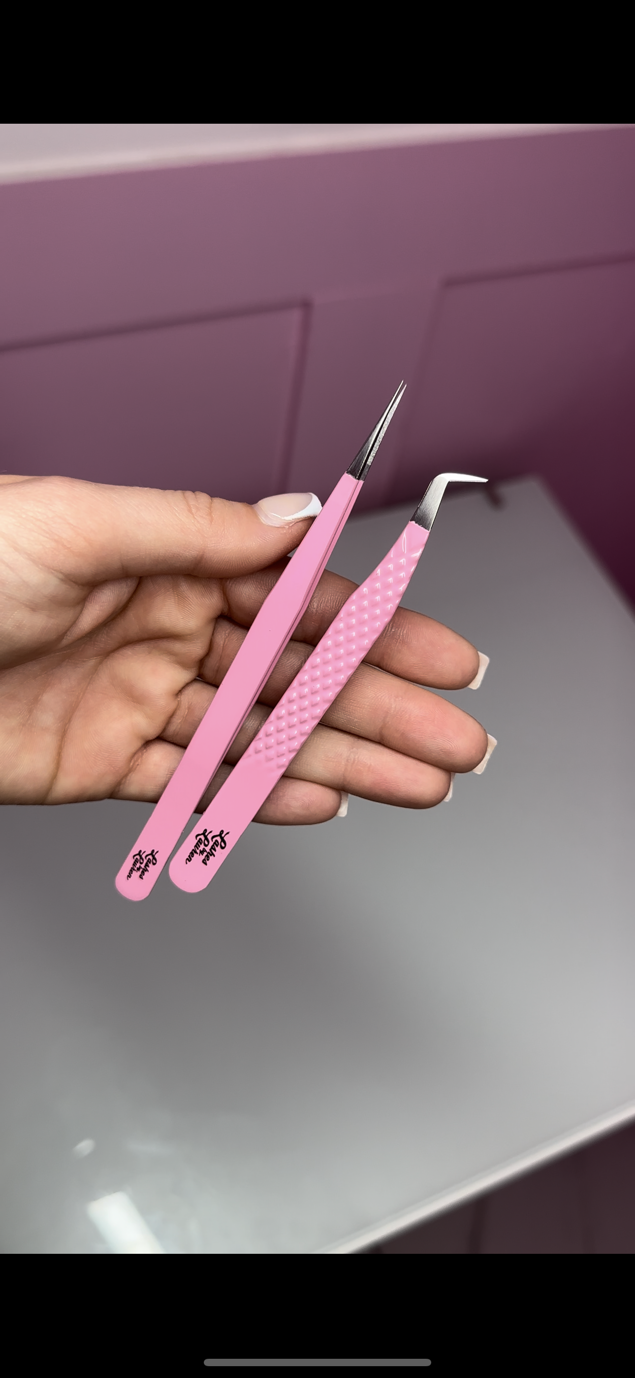 Straight ISO Tweezer